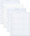 Address Book Refill Pages Pack Of 44 Replacement Pages For Addresses  Appoint   