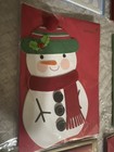 Papyrus Lot Of 6 Christmas Holiday Cards  Sparkle Embellished 3d Snowman Pretty
