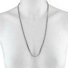 925 Sterling Silver Miami Cuban Link Chain Necklace 28   Solid 5mm