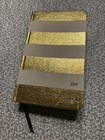 Kate Spade 2019  Stripe Gold Note Agenda Planner
