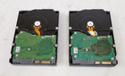 Lot 2x Hgst 3tb Hus723030als640 3 5  7200rpm Sas Hard Drive