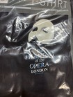 Vintage 1988 The Phantom Of The Opera London Logo T Shirt Size M Dewynters