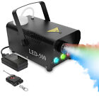 400w Fog Machine Smoke Machine Rgb Light Remote Control For Parties Stage Effect