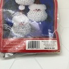 Sulyn Holiday Time Jolly Santa Bead   Sequin Christmas Ornament Kit 109-a Nos Us