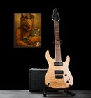 Alf Holding Cat - Tribute Art     11x14 Metal Sign     Hand-signed By Artist