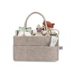 Parker Baby Diaper Caddy - Nursery Storage Bin And Car Organizer For Diapers    