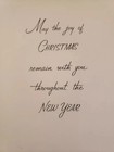 Vintage Unused Christmas Tree Child Greetings Holiday Greeting Card Nos