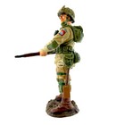 1 30 Scale Metal King   Country Wwii D-day Invasion Us Army Paratrooper - Dd21c