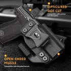 Iwb Kydex Holster For S w Bodyguard 2 0 Concealed Carry With Claw Optic Cut rh