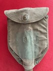 1945 Dated Wood Wwii Us Army M1943 Folding Shovel Entrenching Tool Cover Set Ww2