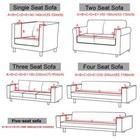 Jacquard Thick Elastic Sofa Cover For Living Room Couch Armchair Cover Protector