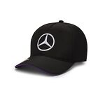 Mercedes Amg Petronas F1 Team Lewis Hamilton Baseball Cap Hat Black 2024 Kids