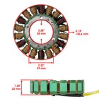 Stator   Gasket For Yamaha Xvz1300tf Xvz-1300tf Royal Star 1300 Venture 1999-09