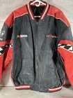 Dodge Motorsports Nascar Racing Zip Up Jacket Adult Large Black   Red Essex