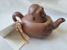Yixing Clay Ware -laughing Buddha Man Handcrafted Teapot