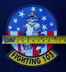 F-14 Tomcat Vf-103 Patch Sluggers Navy Military Patch Fighting 103
