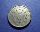 1883 Shield Nickel  Ch  Xf