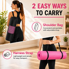 Extra Thick 10mm Exercise Yoga Pilates Mat Gym Fitness Nbr 72 x 24  W  Bag Strap