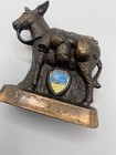 Vintage 1960 s New Mexico Donkey Copper Souvenir Japan