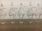 Set Of 5 Mouth Blown Egyptian Perfume Bottles Pyrex Glass Camel Shape 5 