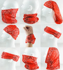 1pc Face Mask Sun Shield Neck Gaiter Bike Balaclava Neckerchief Bandana Headband