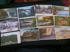 Lot 38 Vtg Postcards Upstate New York Nyc Old Linen White Border Posted Unposted