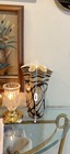 Vintage Krosno Jozefina Hand Blown Art Glass Vase Poland 16 5    Ruffled Rim