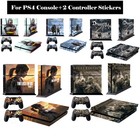 Vinyl Skin Sticker Wrap Decal For Sony Playstation 4 Ps4 Console   2 Controllers