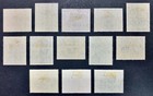 Mauritius Qeii 1953-58 2c-10r Set Of 13  less 15c   5r  Sg  293-306 Mlh Cat   45 