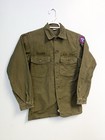 Vintage 60s Og 107 Shirt Vietnam War Era Identified Named 7th Army Patch