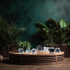 Crystal Quartz Platonic Solid Sacred Geometry Healing 7 Pieces Set