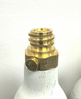 R744 Frosty-freeze Adapter Version 1 Cylinder To 1 4  Male Flare On off Valve