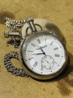 Vintage Waltham Brass Pocket Watch Antique Elgin Style Nautical Gift For Ocasion