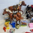 Vintage Grand Champions Horse Lot 10 Horses Accessories Id Cards 1988-1992