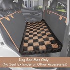 Hapyfost Dog Bed Car Back Seat  Non-slip Dog Car Bed Mat  Soft Furry Travel Pet