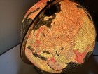 Vintage 60 s  Replogle 12  Starlight Light Up Globe Black Oceans Works