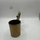 Vintage Walt Disney Productions Mickey Mouse Brass Desk Organizer