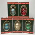Coca Cola 1995 Trim A Tree Santa Ball Ornament Circa    51    60  61    62    63 Box