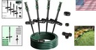 Durable Diy Irrigation Kit - Multi-adjustable Sprinklers With 50ft Hose Included