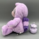 Care Bear Cousin Cub Li l Bright Heart Raccoon Plush Bottle Booties Kenner