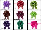 Flora Satin 4  Pull Bows 18 Loops Choose Color And Pack Amount