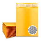 Made In Usa Kraft Bubble Mailer Shipping Envelopes  000 4x7 4 7 500 Pcs