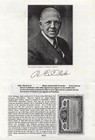 1916  Oldsmobile Founder - Ransom E Olds Only Signed One Day - Stock Certificate