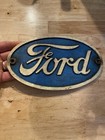 Ford Motor Plaque Sign Hotrod Mustang Auto Truck Car F150 Home Office Decor Gift