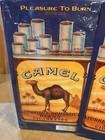 Two Large Vintage Camel Cigarette Signs