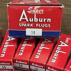 Auburn Super Spark Plugs Size 14   Box Of 10   New-vintage   For Flathead Engine