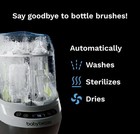 Baby Brezza Bottle Washer Pro Baby Bottle Sterilizer Dryer All-in-one White