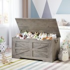 Storage Chest Bench  entryway Wooden Large Storage Trunk Bench Toy Box Organizer