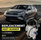 97701m6550 Air Conditioner Ac Compressor With Clutch Compatible With Kia Forte 2