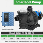 Solar Hybrid Swimming Pool Pump With Water Filter Energy Auto-switch Controller